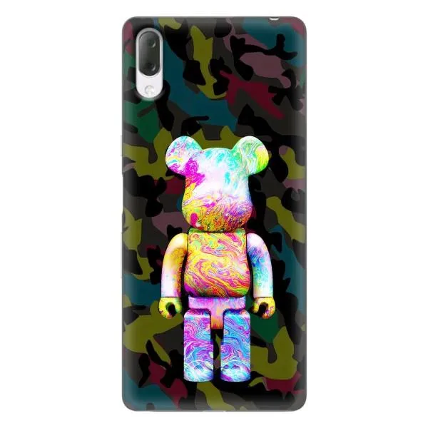 Чехол с принтом «Яркий Bearbrick» для Sony Xperia L3