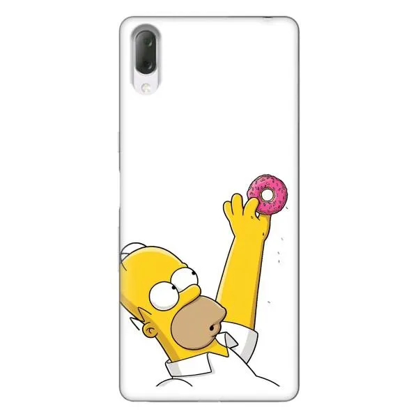 Чехол с принтом «Гомер с пончиком» для Sony Xperia L3
