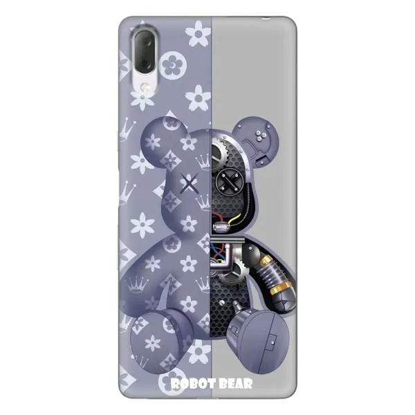 Чехол с принтом «Робот Мишка» для Sony Xperia L3 Чехол с принтом «Робот Мишка» для Sony Xperia L3