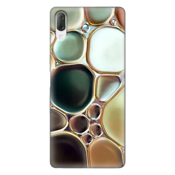 Чехол с принтом «Радужный Мрамор» для Sony Xperia L3