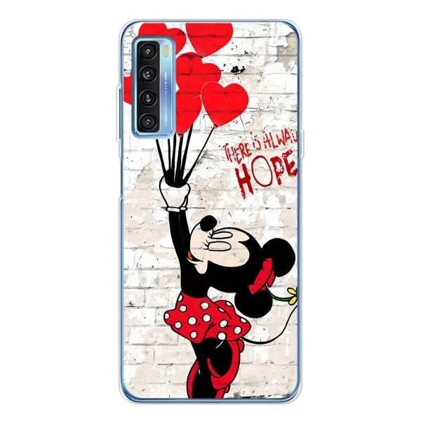 Чехол с принтом «Heart Minni» для TCL 20L Plus
