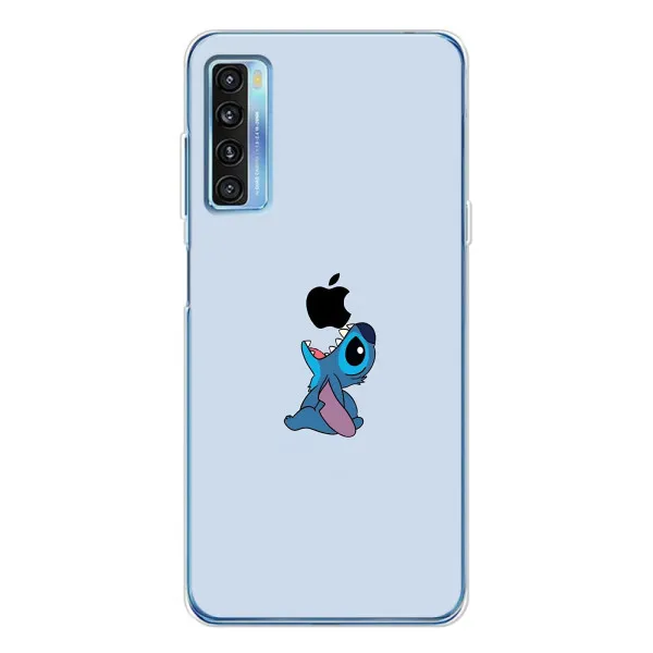 Чехол с принтом «Stitch apple» для TCL 20L Plus