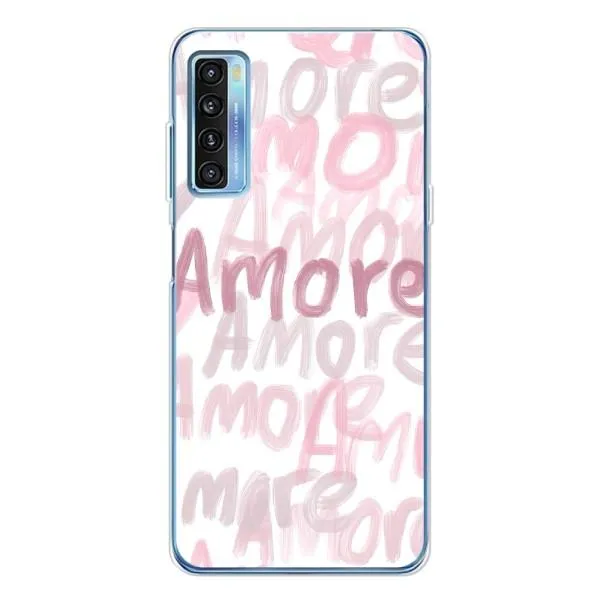 Чехол с принтом «Аморе любовь» для TCL 20L Plus Чехол с принтом «Аморе любовь» для TCL 20L Plus