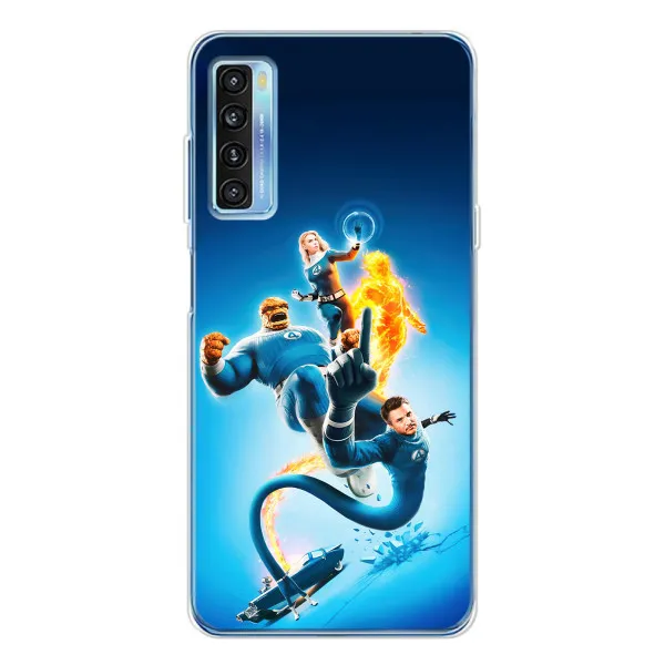 Чехол с принтом «Герои Фантастическая Четверка» для TCL 20L Plus Чехол с принтом «Герои Фантастическая Четверка» для TCL 20L Plus