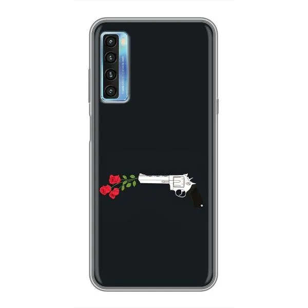 Чохол з принтом «Неочікувані квіти» для TCL 20L Чохол з принтом «Неочікувані квіти» для TCL 20L