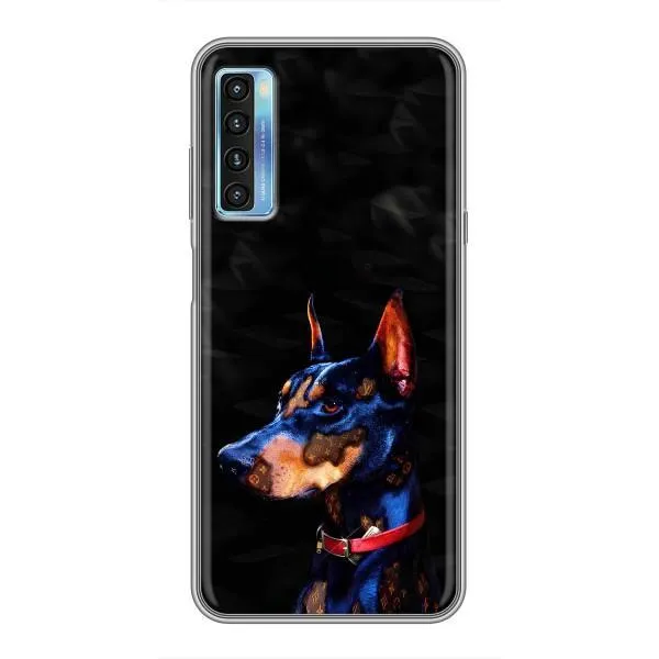 Чехол с принтом «Собака» для TCL 20L