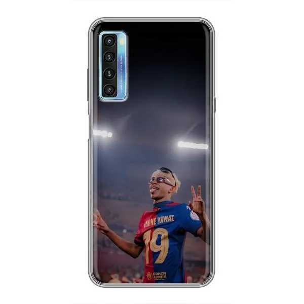 Чехол с принтом «Ямаль на стадионе» для TCL 20L
