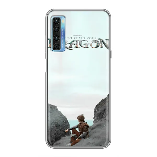 Чехол с принтом «Дракон лого» для TCL 20L Чехол с принтом «Дракон лого» для TCL 20L
