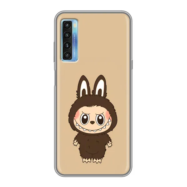 Чехол с принтом «Bored Ape в красном» для TCL 20L Чехол с принтом «Bored Ape в красном» для TCL 20L