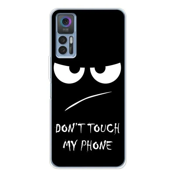 Чехол с принтом «Dont Touch» для TCL 30 Plus