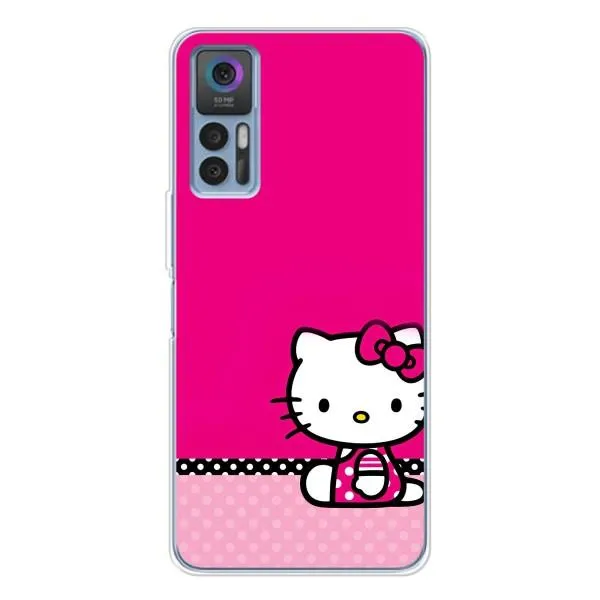 Чохол з принтом «Girl KITTY» для TCL 30 Plus