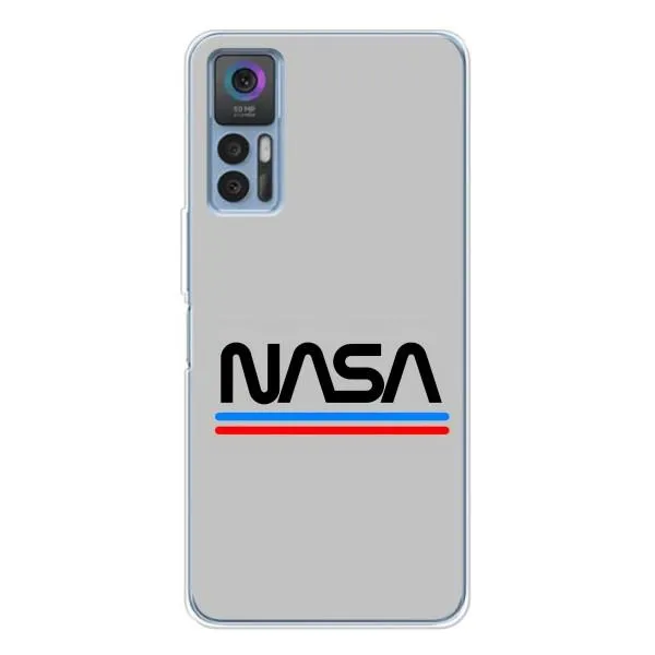 Чехол с принтом «NASA» для TCL 30 Plus Чехол с принтом «NASA» для TCL 30 Plus