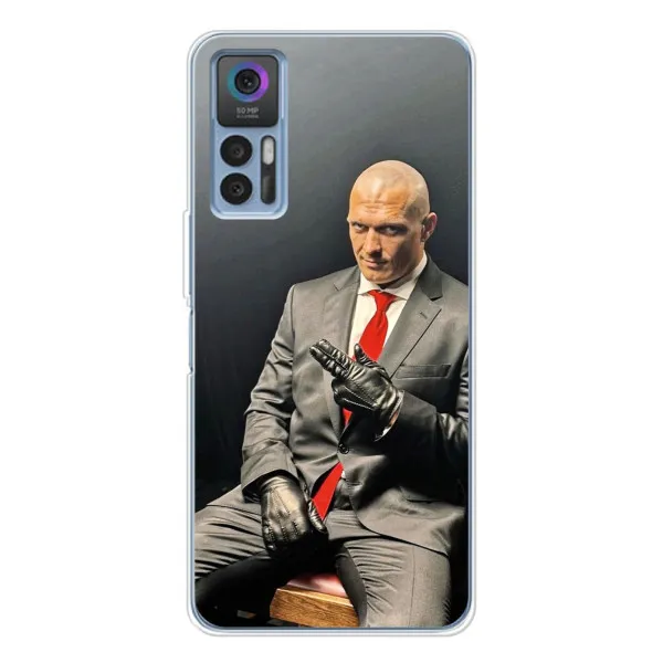 Чехол с принтом «Усик Hitman» для TCL 30 Plus Чехол с принтом «Усик Hitman» для TCL 30 Plus