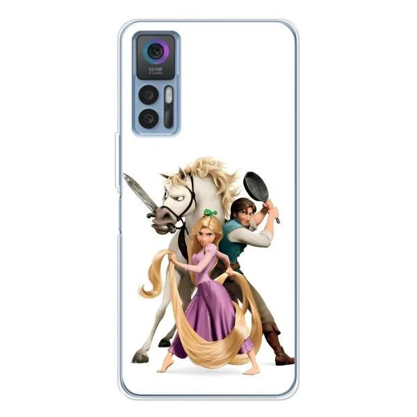 Чехол с принтом «Рапунцель и друзья» для TCL 30 Plus Чехол с принтом «Рапунцель и друзья» для TCL 30 Plus