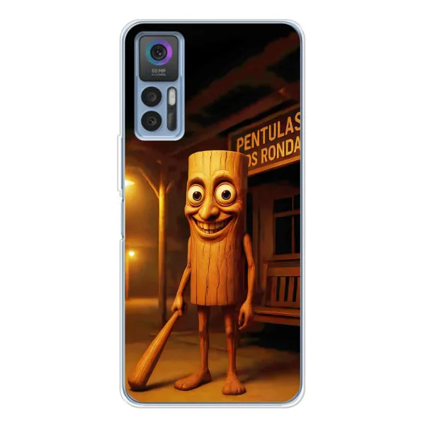 Чохол з принтом «Тунг тунг сахур» для TCL 30 Plus