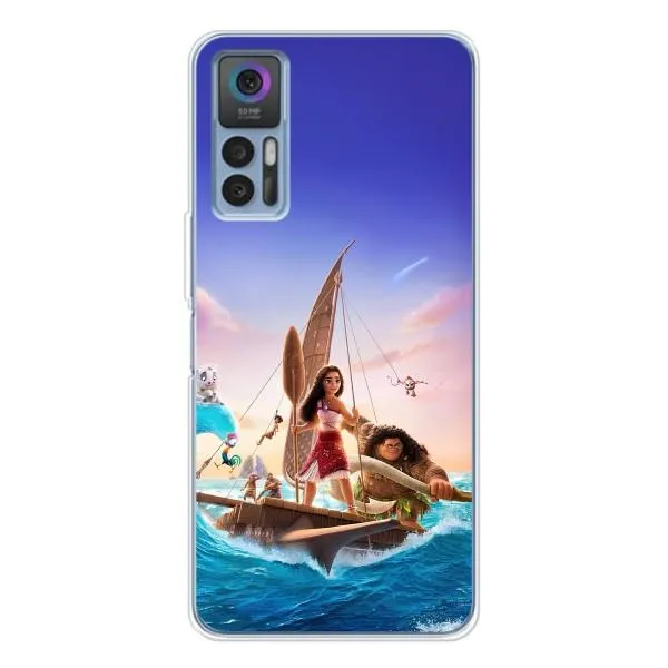 Чехол с принтом «Команда Ваяна Мауи» для TCL 30 Plus