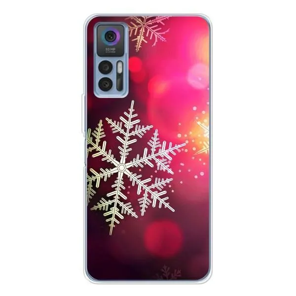 Чехол с принтом «Снежинка» для TCL 30 Plus Чехол с принтом «Снежинка» для TCL 30 Plus