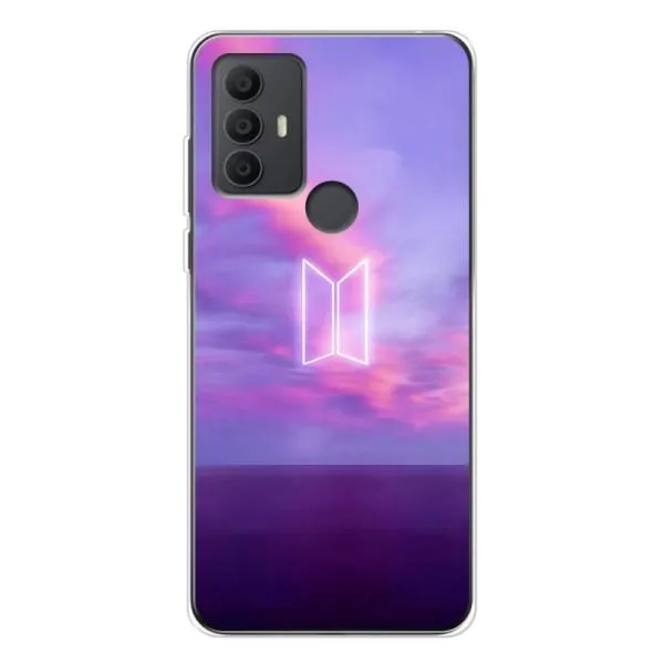 Чехол с принтом «BTS логотип» для TCL 30 SE