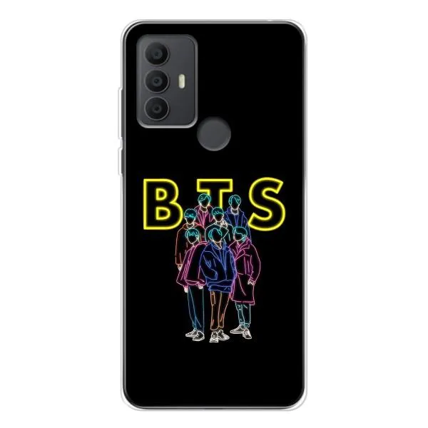 Чехол с принтом «BTS стайл» для TCL 30 SE