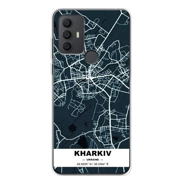 Чехол с принтом «Харьков» для TCL 30 SE