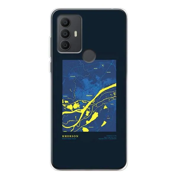 Чехол с принтом «Херсон» для TCL 30 SE