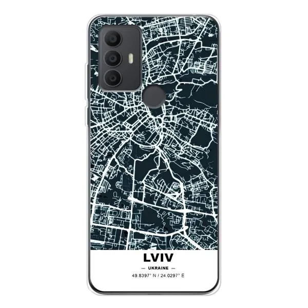 Чехол с принтом «Львов» для TCL 30 SE