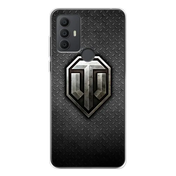 Чехол с принтом «Лого Tanks» для TCL 30 SE