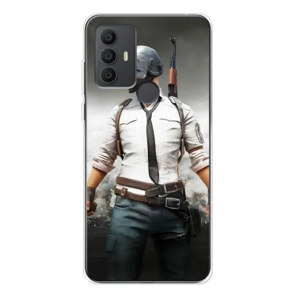 Чехол с принтом «Пабг мен» для TCL 30 SE