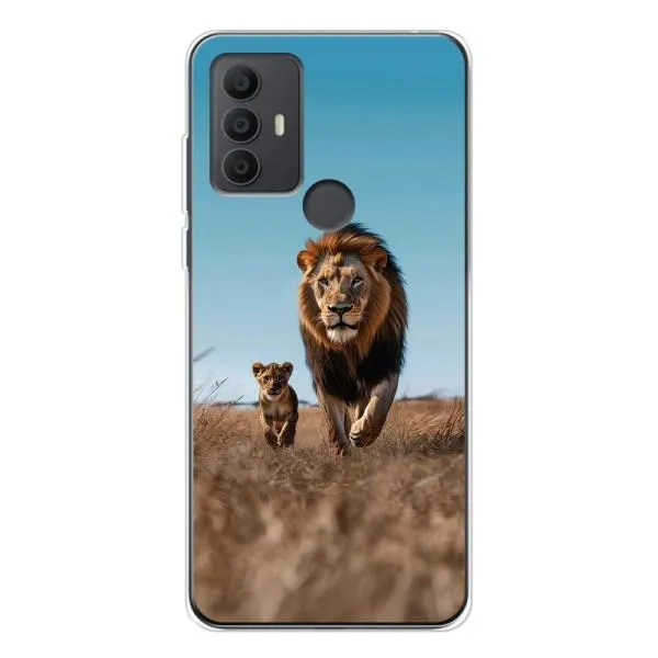 Чехол с принтом «Мусафа и Симба» для TCL 30 SE