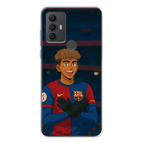 Чехол с принтом «Футболист Ямаль» для TCL 30 SE