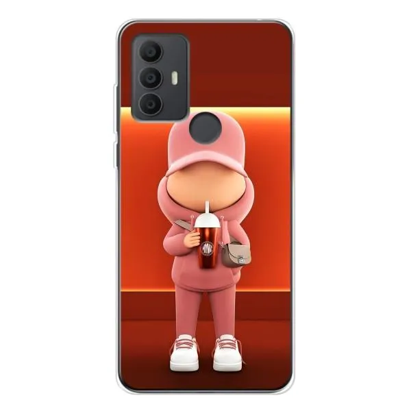 Чехол с принтом «С Кофе» для TCL 30 SE Чехол с принтом «С Кофе» для TCL 30 SE