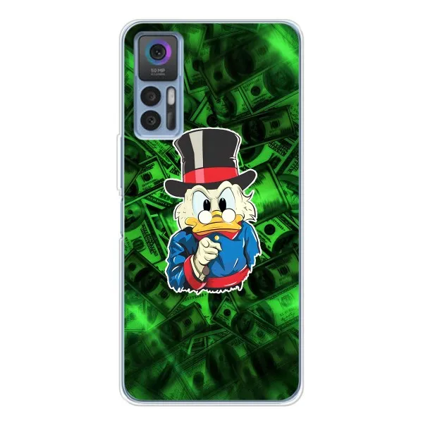 Чехол с принтом «Скрудж МакДак» для TCL 30