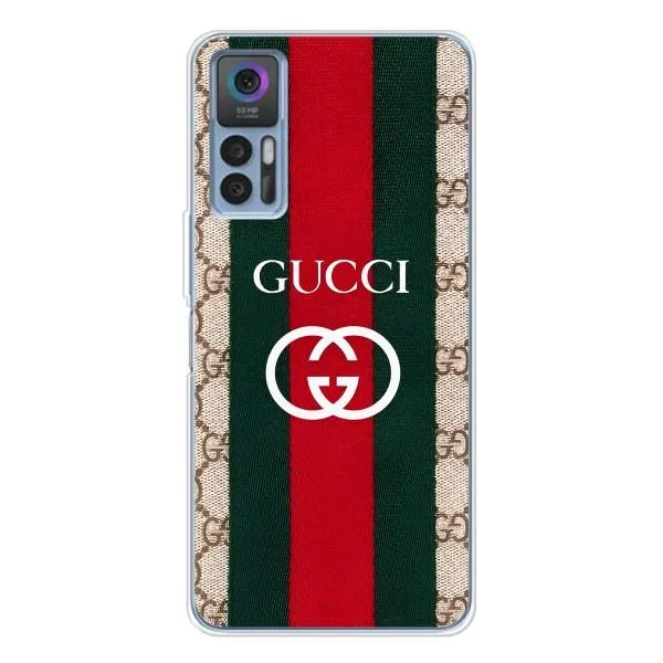 Чехол с принтом «Gucci дизайн» для TCL 30