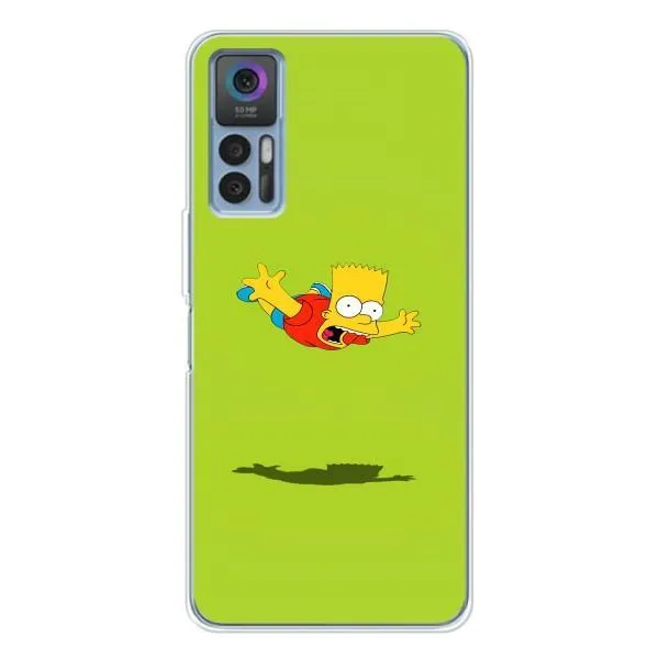 Чехол с принтом «Барт Симпсон» для TCL 30 Чехол с принтом «Барт Симпсон» для TCL 30