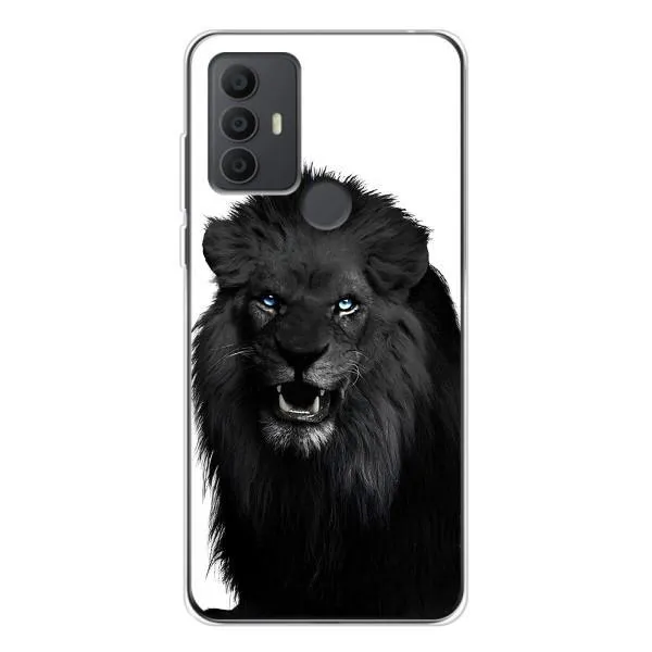 Чохол з принтом «Чорний ЛЕВ» для TCL 306