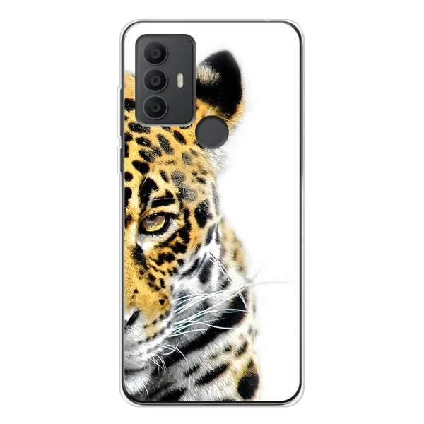 Чохол з принтом «Леопард» для TCL 306