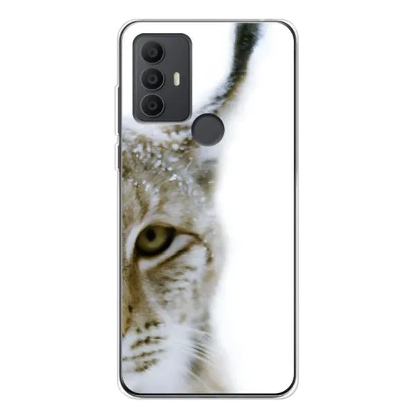 Чохол з принтом «Рись» для TCL 306