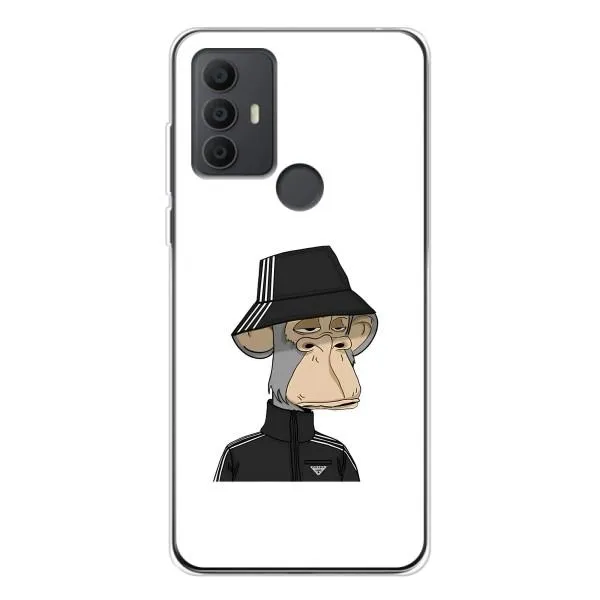Чохол з принтом «мавпа NFT Adidas» для TCL 306 Чохол з принтом «мавпа NFT Adidas» для TCL 306