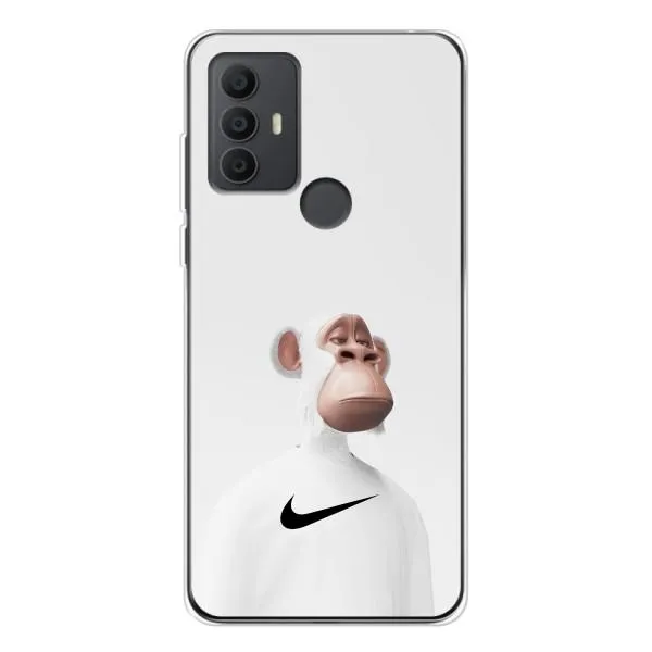 Чохол з принтом «мавпа NFT Nike» для TCL 306 Чохол з принтом «мавпа NFT Nike» для TCL 306