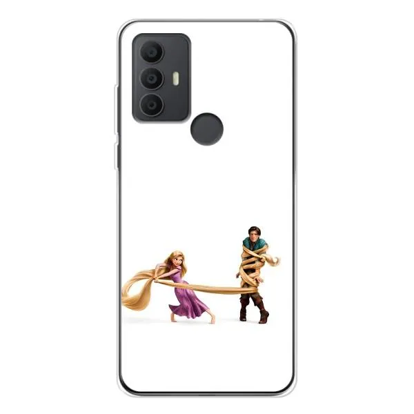 Чехол с принтом «Рапунцель и Флин» для TCL 306