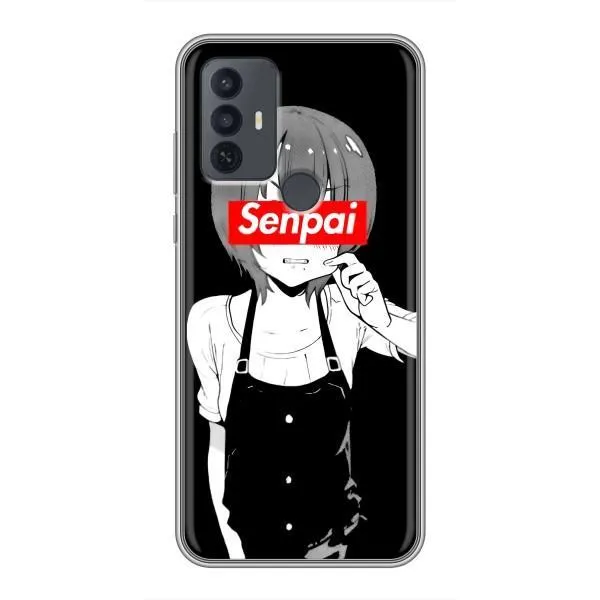 Чехол с принтом «Senpai» для TCL 30E