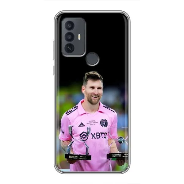 Чехол с принтом «Кубки Месси» для TCL 30E