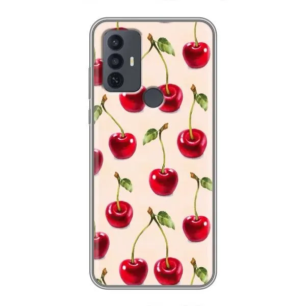 Чехол с принтом «Вишня» для TCL 30E Чехол с принтом «Вишня» для TCL 30E