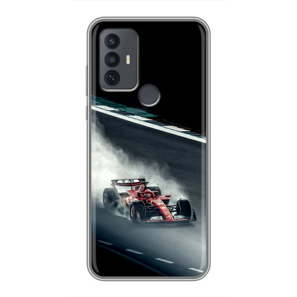 Чехол с принтом «Болид гоночный» для TCL 30E