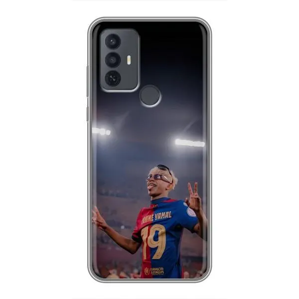 Чехол с принтом «Ямаль на стадионе» для TCL 30E