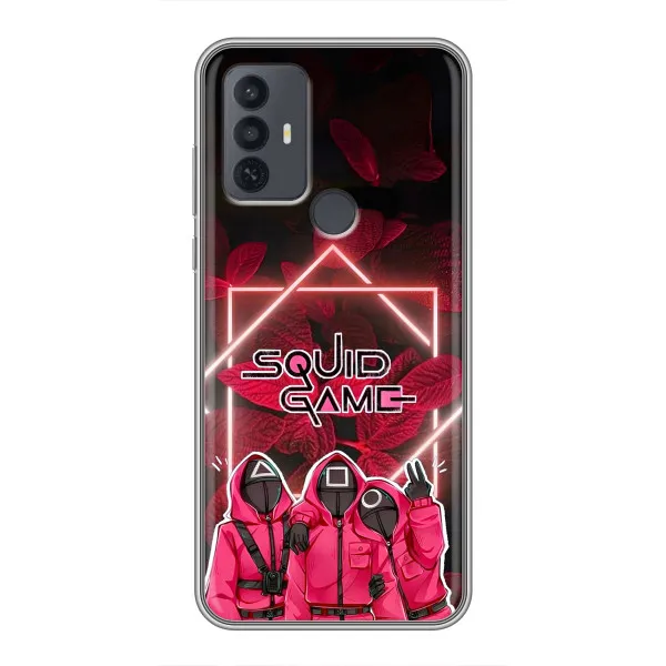 Чехол с принтом «Охранники Игра кальмара» для TCL 30E