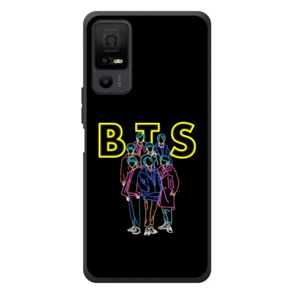 Чехол с принтом «BTS стайл» для TCL 40 NxtPaper 5G