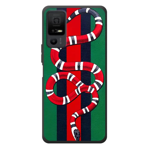 Чехол с принтом «Gucci змия» для TCL 40 NxtPaper 5G