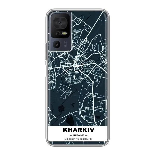 Чехол с принтом «Харьков» для TCL 40 SE