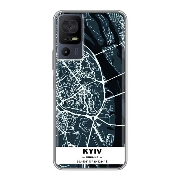 Чехол с принтом «Киев» для TCL 40 SE